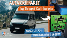 Lade das Bild in den Galerie-Viewer, Grand California Basis: 1 Aufbaubatterie montiert hinten im Technikschrank