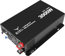 Lade das Bild in den Galerie-Viewer, BULLTRON 3000W/100A Kombi-Wechselrichter 12V/230V

