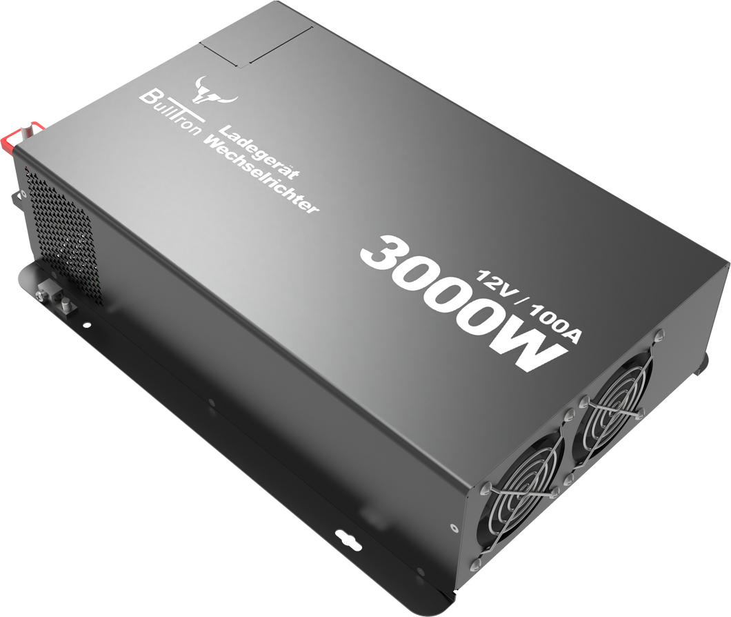 BULLTRON 3000W/100A Kombi-Wechselrichter 12V/230V