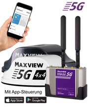 Lade das Bild in den Galerie-Viewer, MAXVIEW ROAM 5G mit Appsteuerung - Paket schwarz oder weiß inkl. kostenfreier Datenkarte und 10 GB Startguthaben
